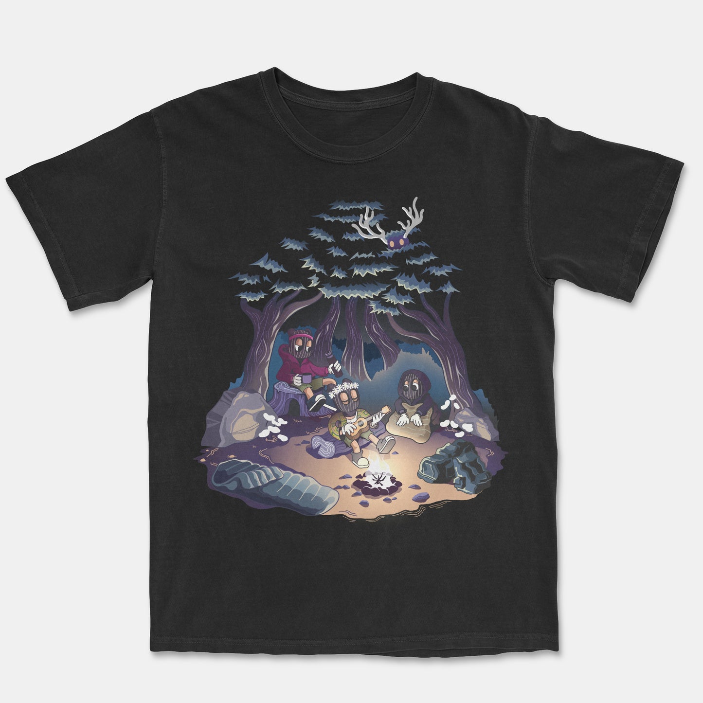 Whispers in the Trees: A Beast Campfire Story T-Shirt