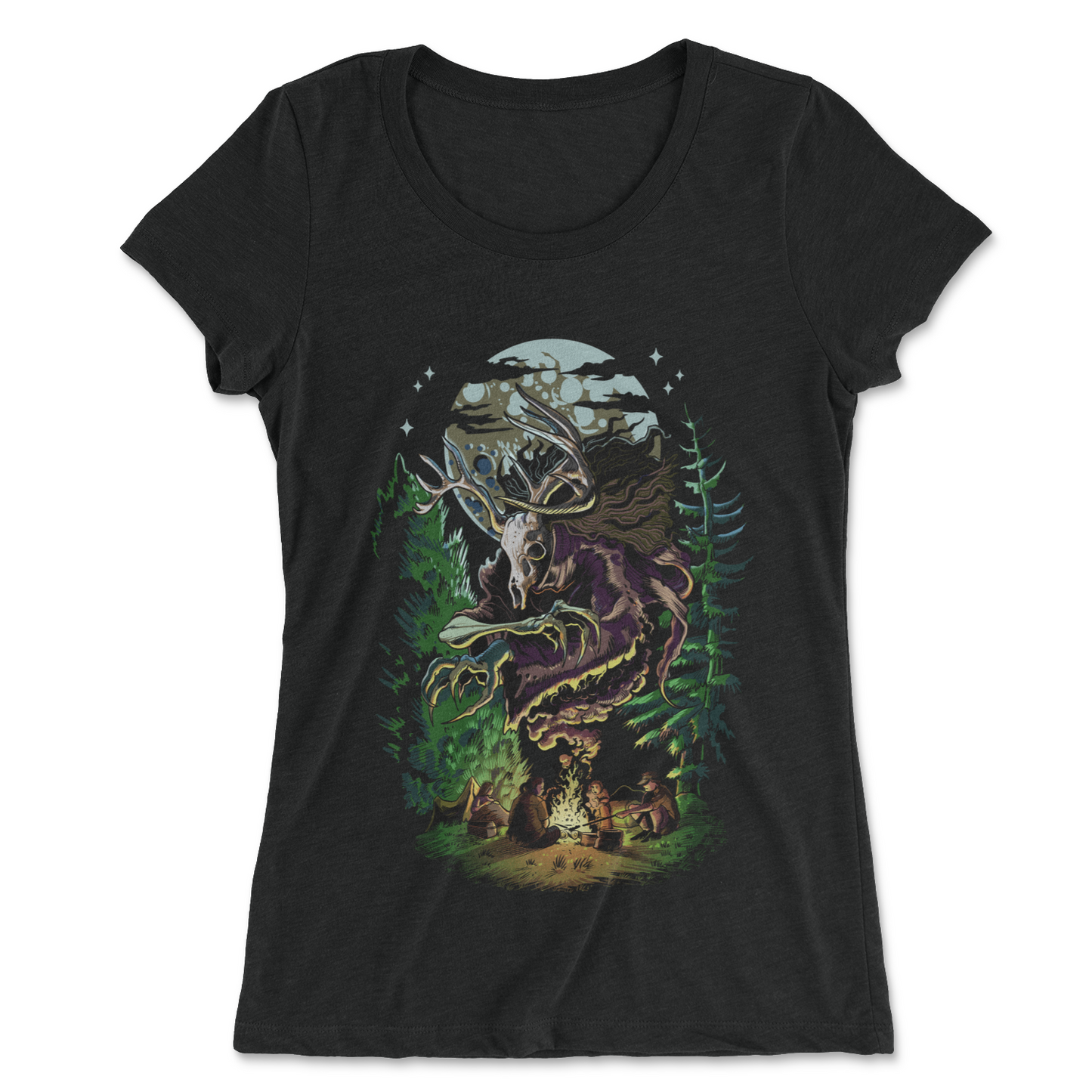 Spirit of the Elk Woman's Triblend T-Shirt