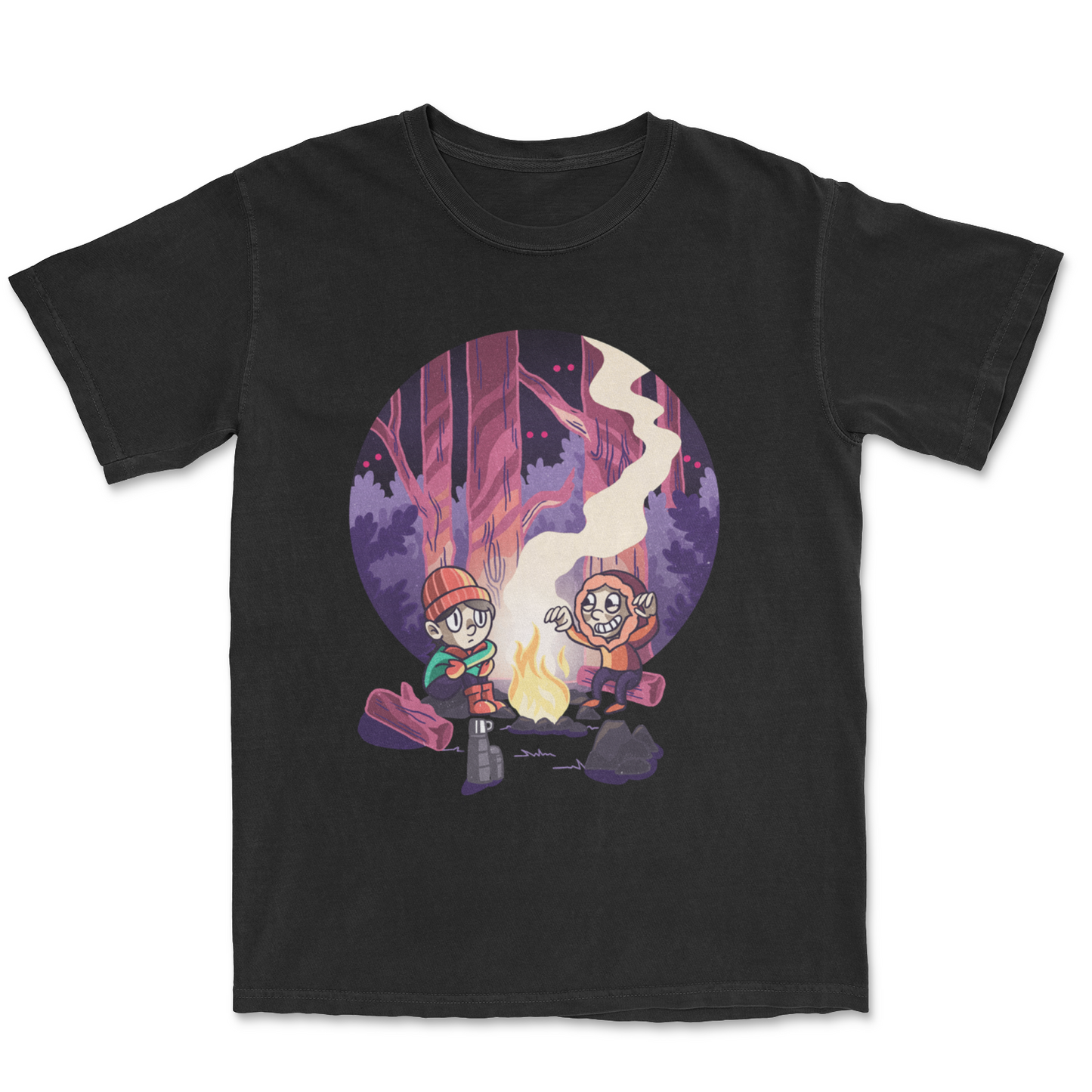 Retro Campfire Unisex T-Shirt