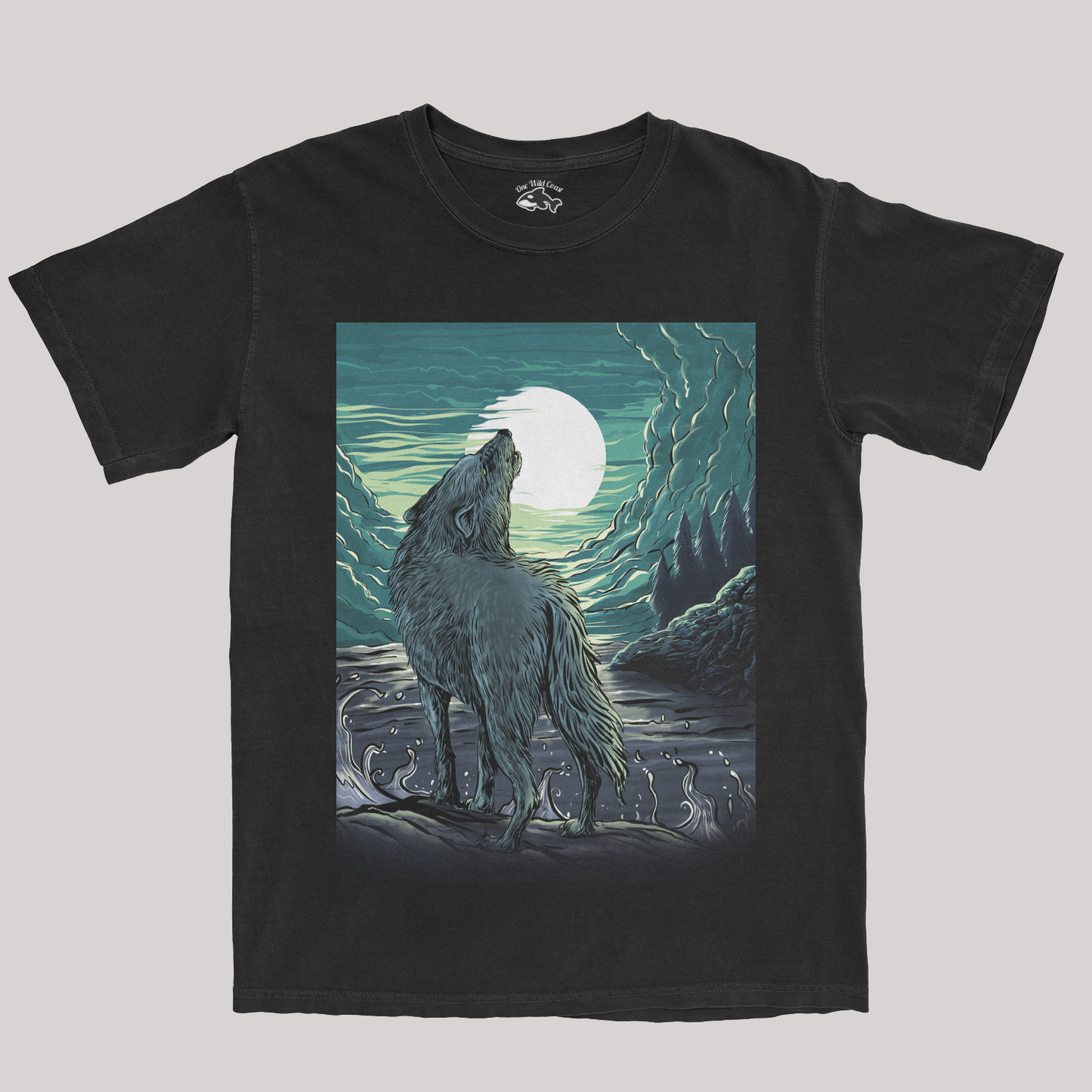 Howl of the Sea Wolf: A Coastal Tale T-Shirt