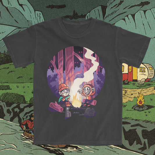 Retro Campfire Unisex T-Shirt